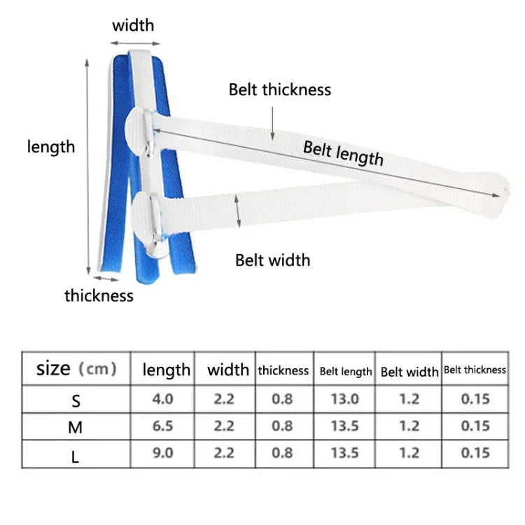Finger Fracture Fixed Splint Straight Finger Protective Cover Finger Joint Orthosis Dislocator, S, M, L