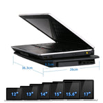ICE COOREL N106 ノートパソコン用ベース調整ラジエーター デュアルファン ノート冷却スタンド 標準版（ブルーライト）、高級版（ナイトダーク）、高級版（アイボリーホワイト）、高級版（シーブルー）、フラッグシップ版（ナイトブラック）