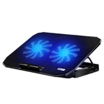 ICE COOREL N106 ノートパソコン用ベース調整ラジエーター デュアルファン ノート冷却スタンド 標準版（ブルーライト）、高級版（ナイトダーク）、高級版（アイボリーホワイト）、高級版（シーブルー）、フラッグシップ版（ナイトブラック）
