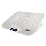 ICE COOREL N106 ノートパソコン用ベース調整ラジエーター デュアルファン ノート冷却スタンド 標準版（ブルーライト）、高級版（ナイトダーク）、高級版（アイボリーホワイト）、高級版（シーブルー）、フラッグシップ版（ナイトブラック）