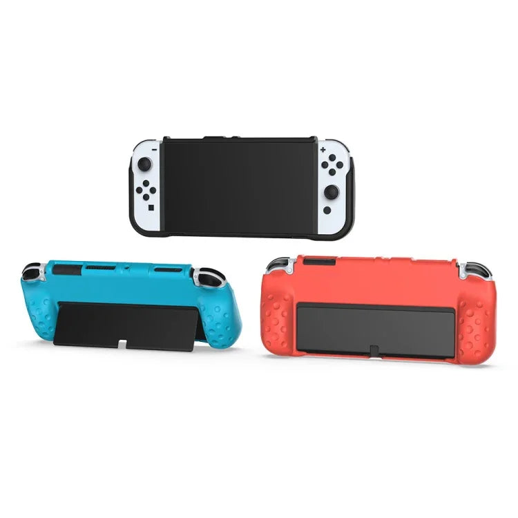 DOBE TNS-1142 滑り止め・落下防止ゲーム機ソフトシェル保護カバー Nintendo Switch OLED用、TNS-1142