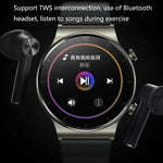 UM91 TWS Bluetoothヘッドセット スマートウォッチ MP3音楽 スポーツ ビジネス Bluetooth通話対応