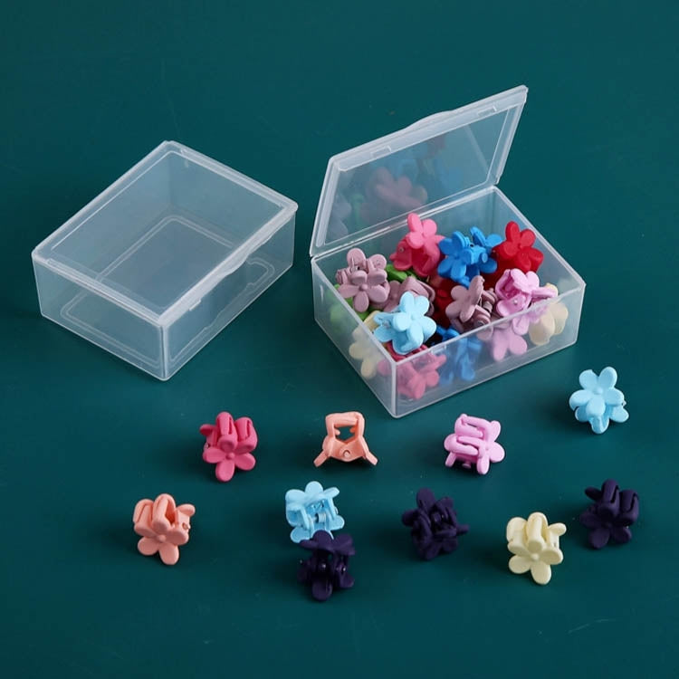 30個入り長方形透明プラスチックボックス PPユニバーサルボックス 部品ハードウェアツール収納ボックス、30個入り