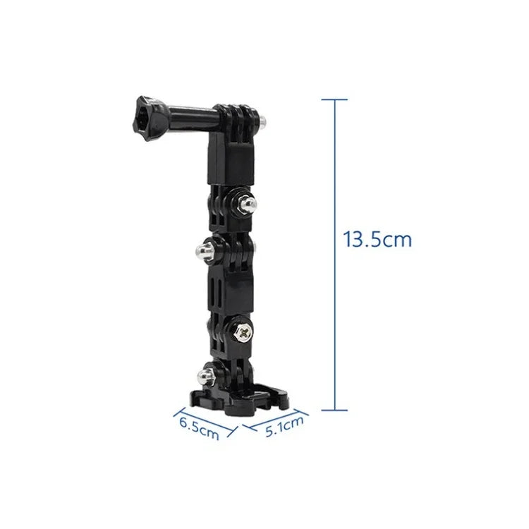 2セット サイクリングヘルメット接着式多関節アーム固定マウントセット DJI Osmo Action、GoPro HERO9 Black / HERO8 Black /7 /6 /5 /5 Session /4 Session /4 /3+ /3 /2 /1、Xiaoyiおよびその他のアクションカメラ用、スタイル3サイクリングヘルメットキット、スタイル4サイクリングヘルメットキット