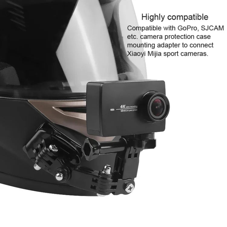2セット サイクリングヘルメット接着式多関節アーム固定マウントセット DJI Osmo Action、GoPro HERO9 Black / HERO8 Black /7 /6 /5 /5 Session /4 Session /4 /3+ /3 /2 /1、Xiaoyiおよびその他のアクションカメラ用、スタイル3サイクリングヘルメットキット、スタイル4サイクリングヘルメットキット