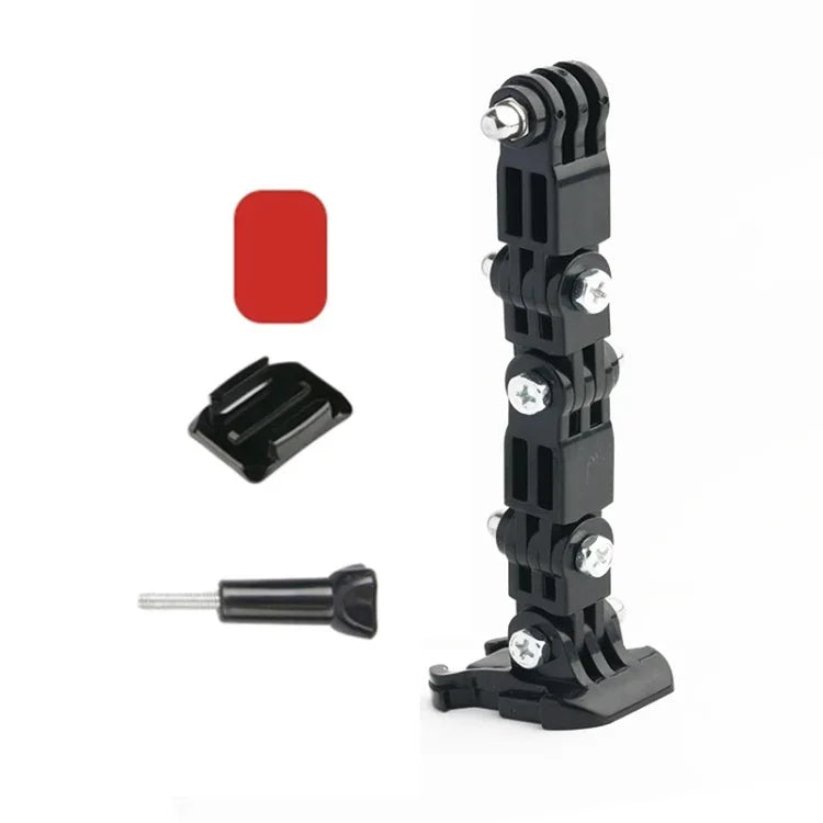 2セット サイクリングヘルメット接着式多関節アーム固定マウントセット DJI Osmo Action、GoPro HERO9 Black / HERO8 Black /7 /6 /5 /5 Session /4 Session /4 /3+ /3 /2 /1、Xiaoyiおよびその他のアクションカメラ用、スタイル3サイクリングヘルメットキット、スタイル4サイクリングヘルメットキット