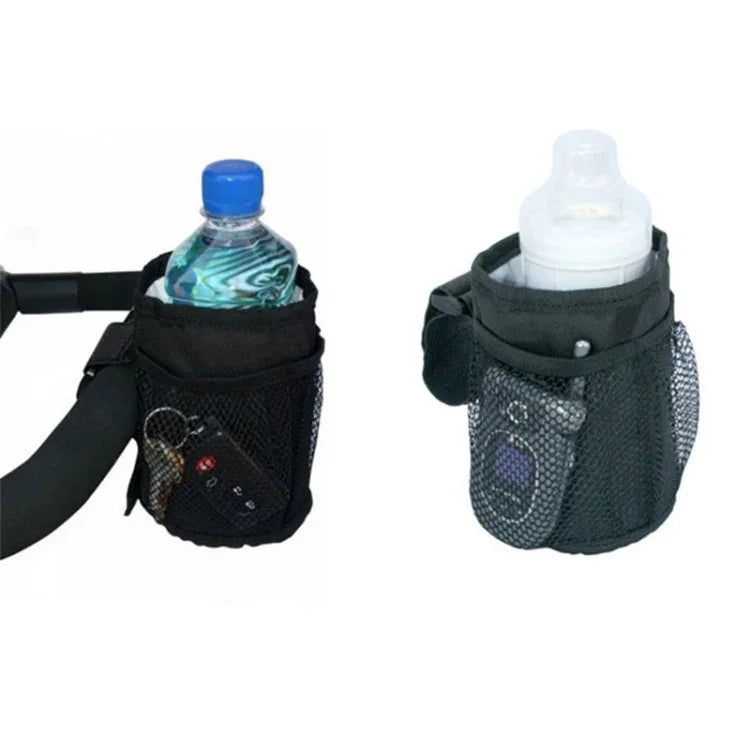 ベビーストローラー専用マグバッグ サイド吊りカップホルダー 防水 ベビーストローラー用品、ストローラー吊りカップホルダー