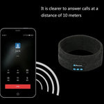 Bluetoothヘッドセット スポーツヘッドバンド アウトドアランニング ヨガ 吸汗ヘッドスカーフ ブラック、グレー、ダークグレー