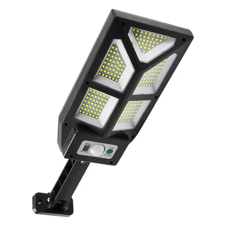 ソーラー屋外人体感知壁灯 ガーデンフェンス街灯、TG-TY100 196 LED