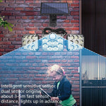 TG-TY075 ソーラー3ヘッド回転式壁掛けライト人体感知屋外防水ガーデンライト、スタイル：138 LED分割型、108 LED分割型、171 COB分割型、122 LED分割型