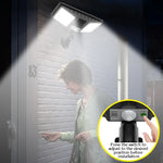TG-TY081 LEDソーラー壁掛けライト人体感知屋外防水中庭ランプリモコン付き、スタイル：138 LED一体型、160 LED一体型、138 COB一体型、160 COB一体型、138 LED分割型、160 LED分割型、138 COB分割型