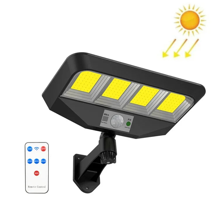TG-TY081 LEDソーラー壁掛けライト人体感知屋外防水中庭ランプリモコン付き、スタイル：138 LED一体型、160 LED一体型、138 COB一体型、160 COB一体型、138 LED分割型、160 LED分割型、138 COB分割型