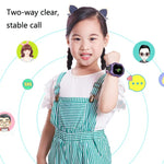 Z6 子供用電話時計 スマートポジショニング フルタッチスクリーン 学生用時計