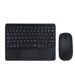 871 9.7インチ ポータブル ワイヤレス Bluetoothキーボード タッチスクリーン付き iPad + マウスセット ピンク + マウス, ミントグリーン + マウス, グリーン + マウス, イエロー + マウス, ホワイト + マウス, ブラック + マウス