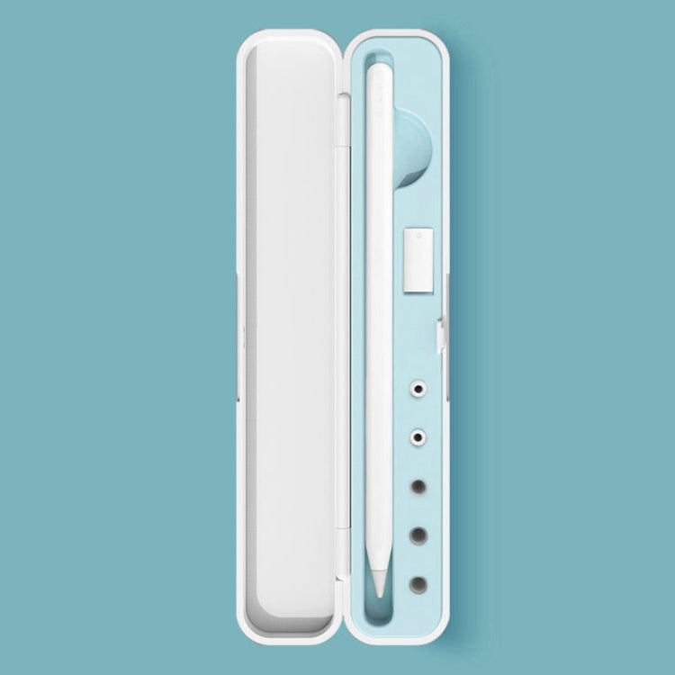 シリコンスタイラス保護収納ボックス Apple Pencil 1 / 2用、仕様：8mm（グラファイトブラック）、8mm（クローブパープル）、8mm（ダークナイトグリーン）、8mm（グレイシャーブルー）、10mm（グラファイトブラック）、10mm（クローブパープル）、10mm（ダークナイトグリーン）
