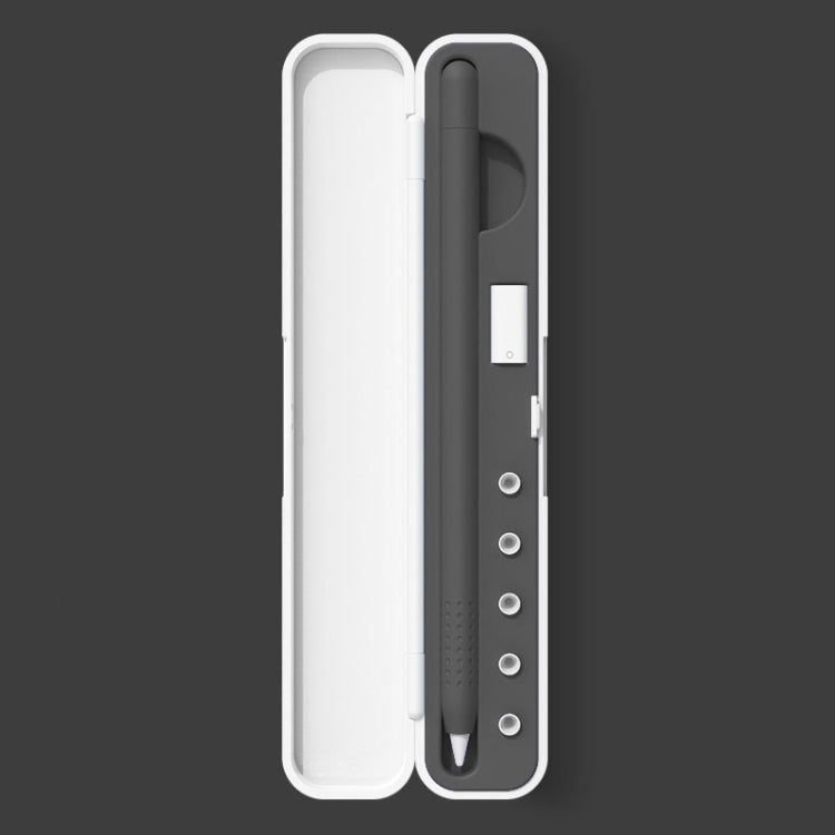シリコンスタイラス保護収納ボックス Apple Pencil 1 / 2用、仕様：8mm（グラファイトブラック）、8mm（クローブパープル）、8mm（ダークナイトグリーン）、8mm（グレイシャーブルー）、10mm（グラファイトブラック）、10mm（クローブパープル）、10mm（ダークナイトグリーン）