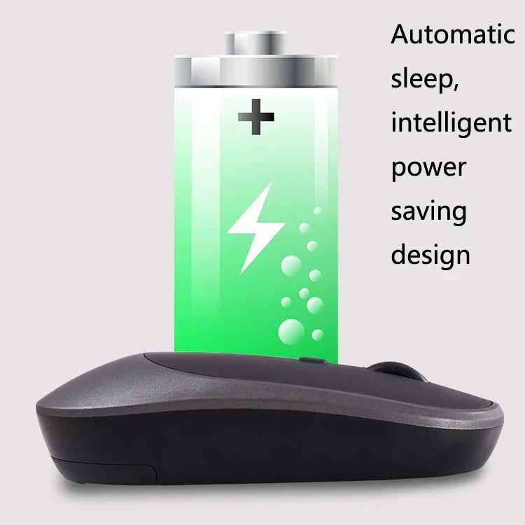 M030 4 Keys 1600DPI Laptop Office Mute Mouse, Style:, Wireless (Ink Green), Wireless (Blue), Wireless (Pink), Wireless (Gray), Wireless (White), Wireless (Black), Double Mode (Ink Green), Dual Mode (Pink), Double Mode (Gray), Double Mode (White)