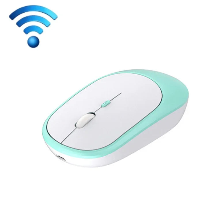 M030 4 Keys 1600DPI Laptop Office Mute Mouse, Style:, Wireless (Ink Green), Wireless (Blue), Wireless (Pink), Wireless (Gray), Wireless (White), Wireless (Black), Double Mode (Ink Green), Dual Mode (Pink), Double Mode (Gray), Double Mode (White)