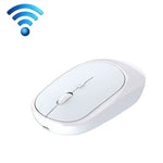M030 4 Keys 1600DPI Laptop Office Mute Mouse, Style:, Wireless (Ink Green), Wireless (Blue), Wireless (Pink), Wireless (Gray), Wireless (White), Wireless (Black), Double Mode (Ink Green), Dual Mode (Pink), Double Mode (Gray), Double Mode (White)