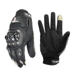GHOST RACING GR-ST04 バイク用グローブ 転倒防止フルフィンガーライディングタッチグローブ、L、XXL、M、XL
