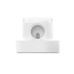 2 In 1 Smart Watch Charging Bracket Desktop Silicone Watch Charging Stand For Apple Watch, Black, White, Pink, Deep Blue, Grey