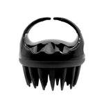 丸型ヘアウォッシングブラシ シリコン製 ウェット＆ドライ多目的マッサージブラシ、ピンク、パープル、グリーン、ブラック、ブルー、レッド、イエロー、グレー