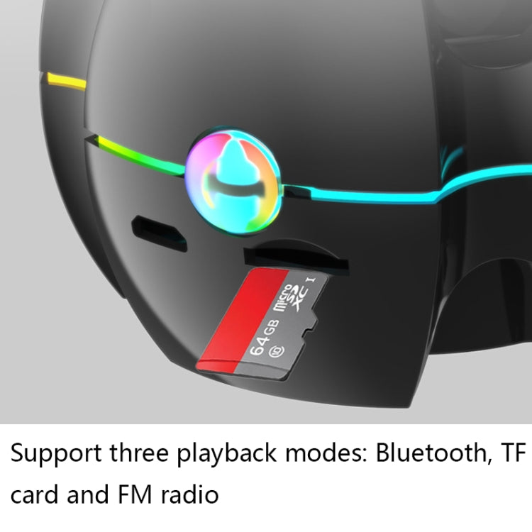 RGBライトエフェクトジャイロ形ワイヤレスBluetoothオーディオ ホワイト、ピンク、ブルー、ブラック、レッド