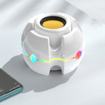 RGBライトエフェクトジャイロ形ワイヤレスBluetoothオーディオ ホワイト、ピンク、ブルー、ブラック、レッド