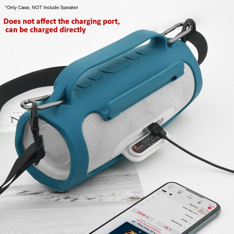 JBL Charge4 Bluetoothスピーカー用耐衝撃ポータブルシリコン保護カバー