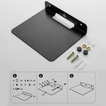Bluetoothスピーカー用ユニバーサル壁掛け金属ブラケット サイズ：15.5 x 13 x 3cm