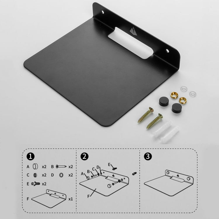 Bluetoothスピーカー用ユニバーサル壁掛け金属ブラケット サイズ：15.5 x 13 x 3cm