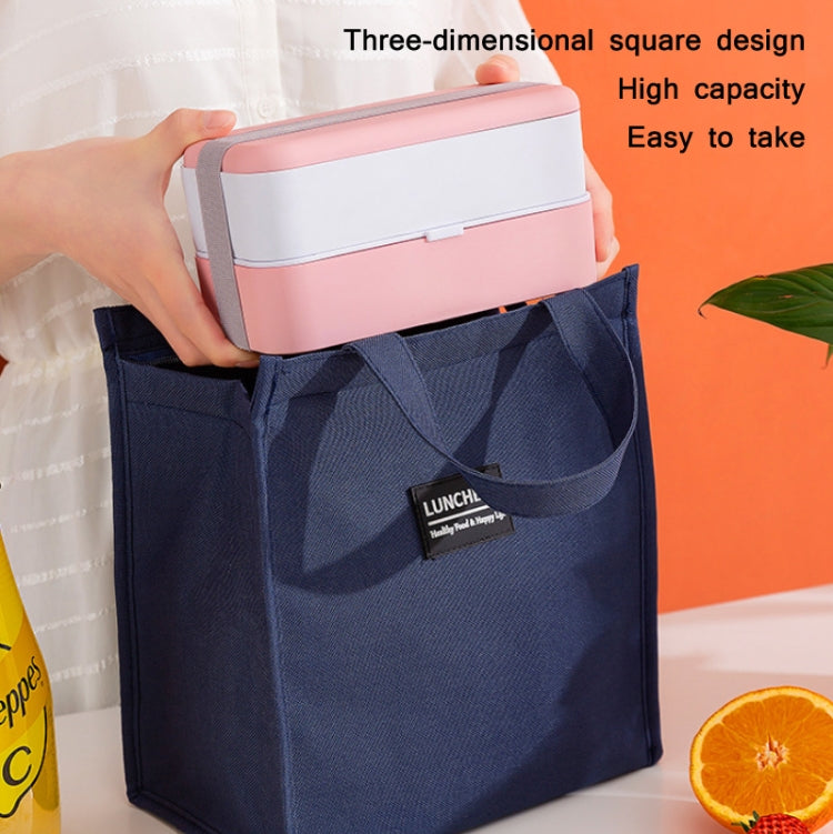 厚手アルミホイル断熱ランチボックスバッグ 防水ポータブル食事バッグ, 20x23x13cm, 24x27x14cm, 26x34x16cm