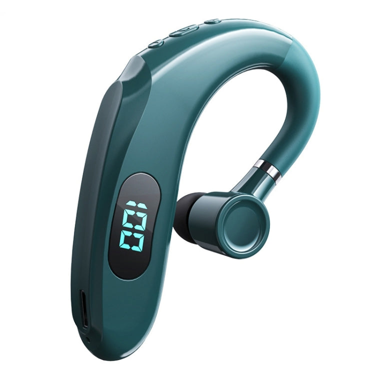 Q20 Bluetooth 5.2 ビジネスデジタルディスプレイスポーツイヤーフックステレオイヤホン Q20 ブラック、ホワイト、グリーン、ピンク、イエロー、ブルー