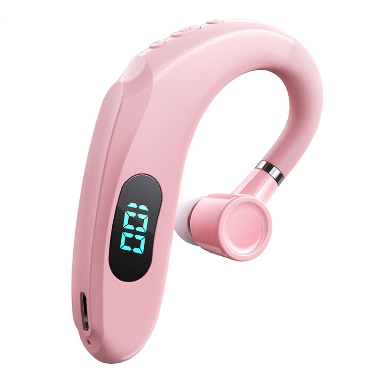 Q20 Bluetooth 5.2 ビジネスデジタルディスプレイスポーツイヤーフックステレオイヤホン Q20 ブラック、ホワイト、グリーン、ピンク、イエロー、ブルー