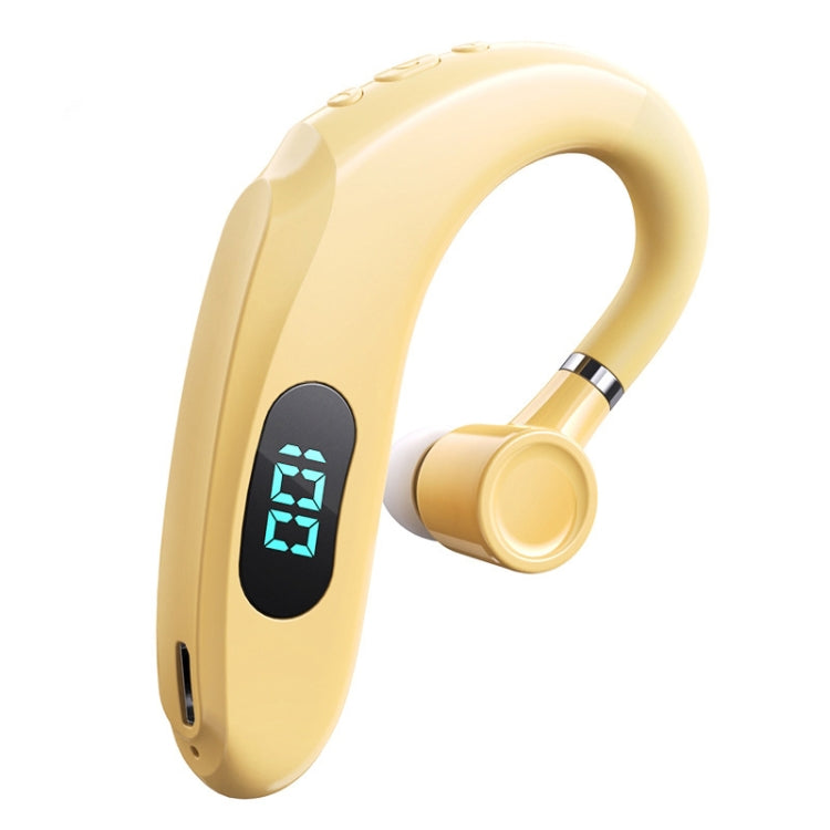 Q20 Bluetooth 5.2 ビジネスデジタルディスプレイスポーツイヤーフックステレオイヤホン Q20 ブラック、ホワイト、グリーン、ピンク、イエロー、ブルー