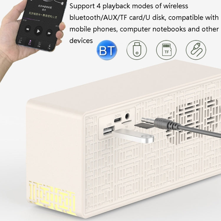 Manovo V1 デスクトップホワイトノイズ睡眠補助スピーカー ホームアラームクロック Bluetoothスピーカー
