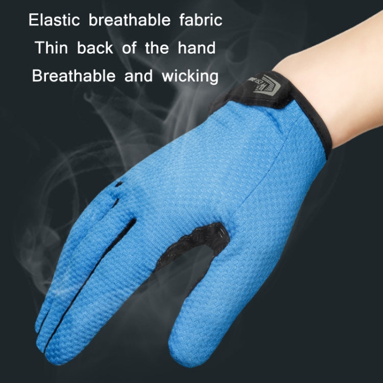 WEST BIKING YP0211223 サイクリング用フルフィンガーグローブ 衝撃吸収 滑り止め タッチスクリーングローブ, M, L, XL