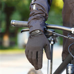 WEST BIKING YP0211223 サイクリング用フルフィンガーグローブ 衝撃吸収 滑り止め タッチスクリーングローブ, M, L, XL