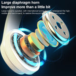 B39 Wireless Bluetooth Headset Subwoofer With Breathing Light Support TF Card