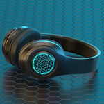 B39 Wireless Bluetooth Headset Subwoofer With Breathing Light Support TF Card, Black Red, Red Black, Pure Black, Pure White, Blue Black