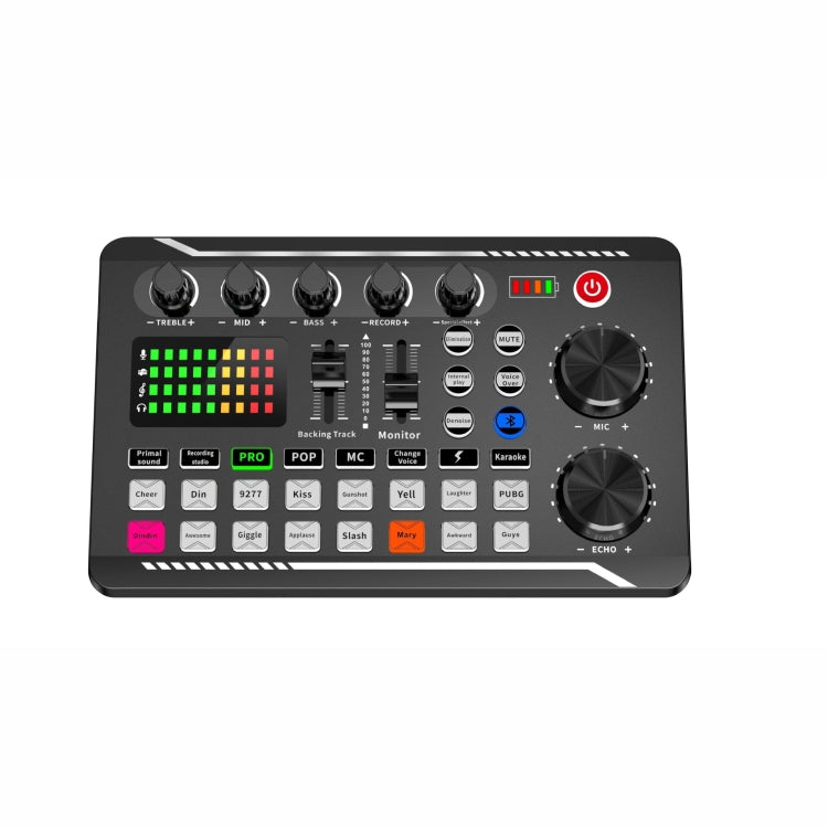 F998 ライブサウンドカード 16音響効果 ノイズリダクションミキサー、F998
