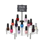 3-Layer Acrylic Cake Display Stand Cosmetic Display Stand, 2 PCS