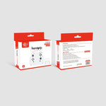 KJH NS-072 ABS一体型デザインゲームグリップ Switch OLED用、Nintendo Switch OLED用