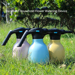 1.5L園芸用電動ジョウロ手持ち家庭用花用散水器、青、青＋汎用ノズル