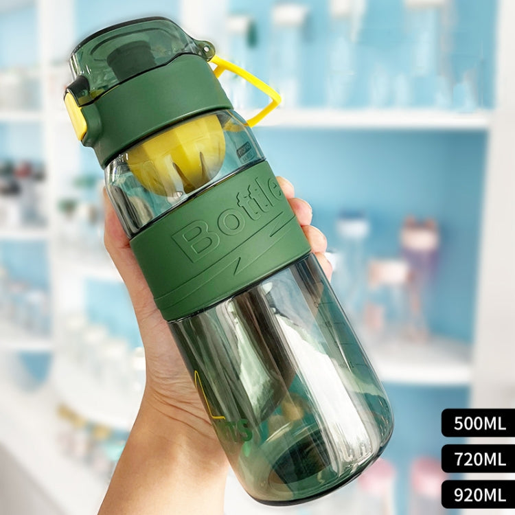 8012 アウトドア大容量スポーツカップ 衝撃防止フィットネスケトル 容量：500ml（パールホワイト）、500ml（ブラックグレー）、500ml（ストームオレンジ）、500ml（ストームグリーン）、500ml（ストームブルー）、920ml（パールホワイト）、920ml（ストームオレンジ）、920ml（ストームグリーン）