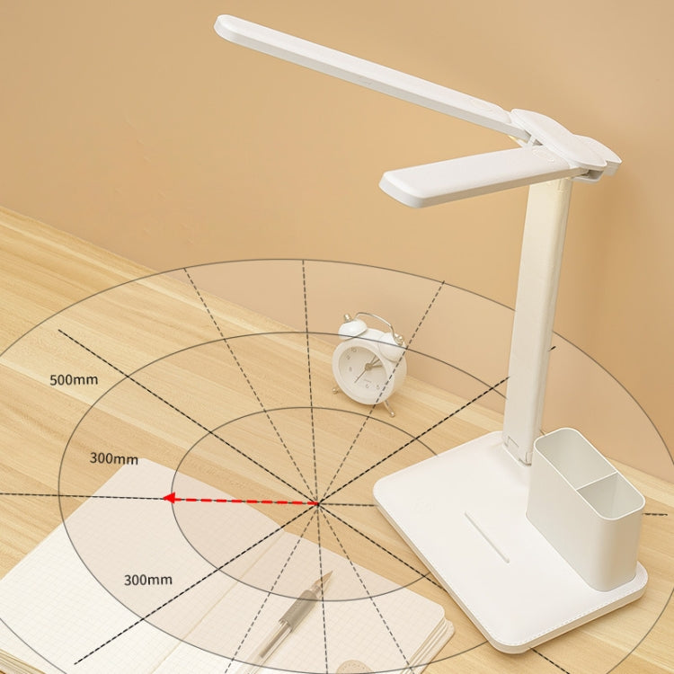 ダブルヘッド照明LED充電式デスクランプ、スタイル：プラグインバージョン＋ケーブル、充電式3600mAh＋ケーブル、充電式4000mAh＋ケーブル