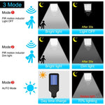 ソーラー街路灯 LED人体感知庭園ライト、仕様：616A-18 LED、616B-72 COB、616C-30 COB、616A-18 LEDリモコン付き、616B-72 COBリモコン付き、616C-30 COBリモコン付き