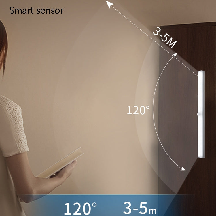 LED人体感知ランプ ロングストリップ充電式キャビネットランプストリップ、サイズ：10cm、15cm、21cm