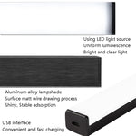 LED人体感知ランプ ロングストリップ充電式キャビネットランプストリップ、サイズ：10cm、15cm、21cm