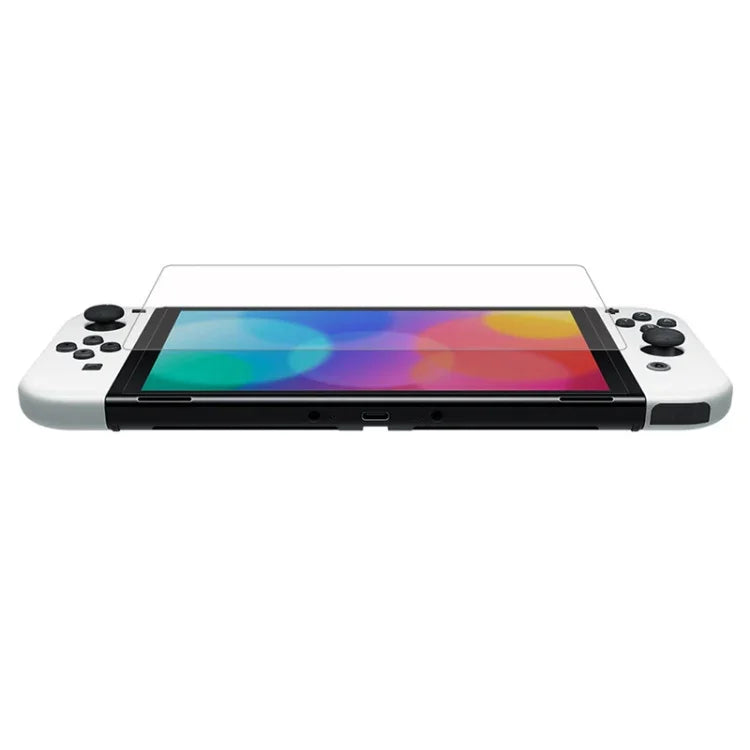 KJH NS-062 ゲーム機用 防指紋スクリーン保護フィルム Nintendo Switch OLED 用、NS-062